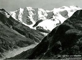 Alp Grüm + 1956 Stempel Bahnhofbuffet