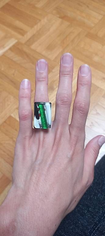 Anelli: Bague en verre de murano – Usato da Ecublens VD venduto da tur_79m6