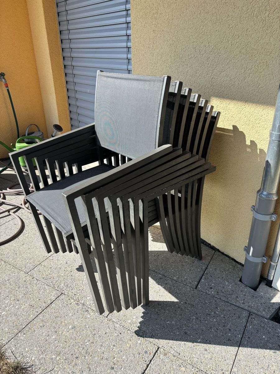 Chaises: Gartenstühle Aluminium 8Stk. – D'occasion à Ganterschwil par ja1313nis 3