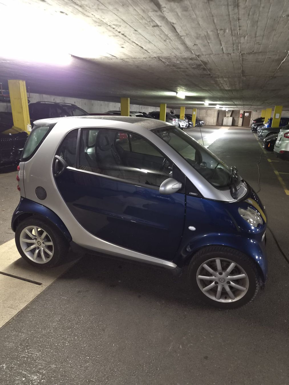 Smart Automobili: Smart Fortwo Coupé 45PS Blau/Grau – Difettoso da hochdorf venduto da gile08 2