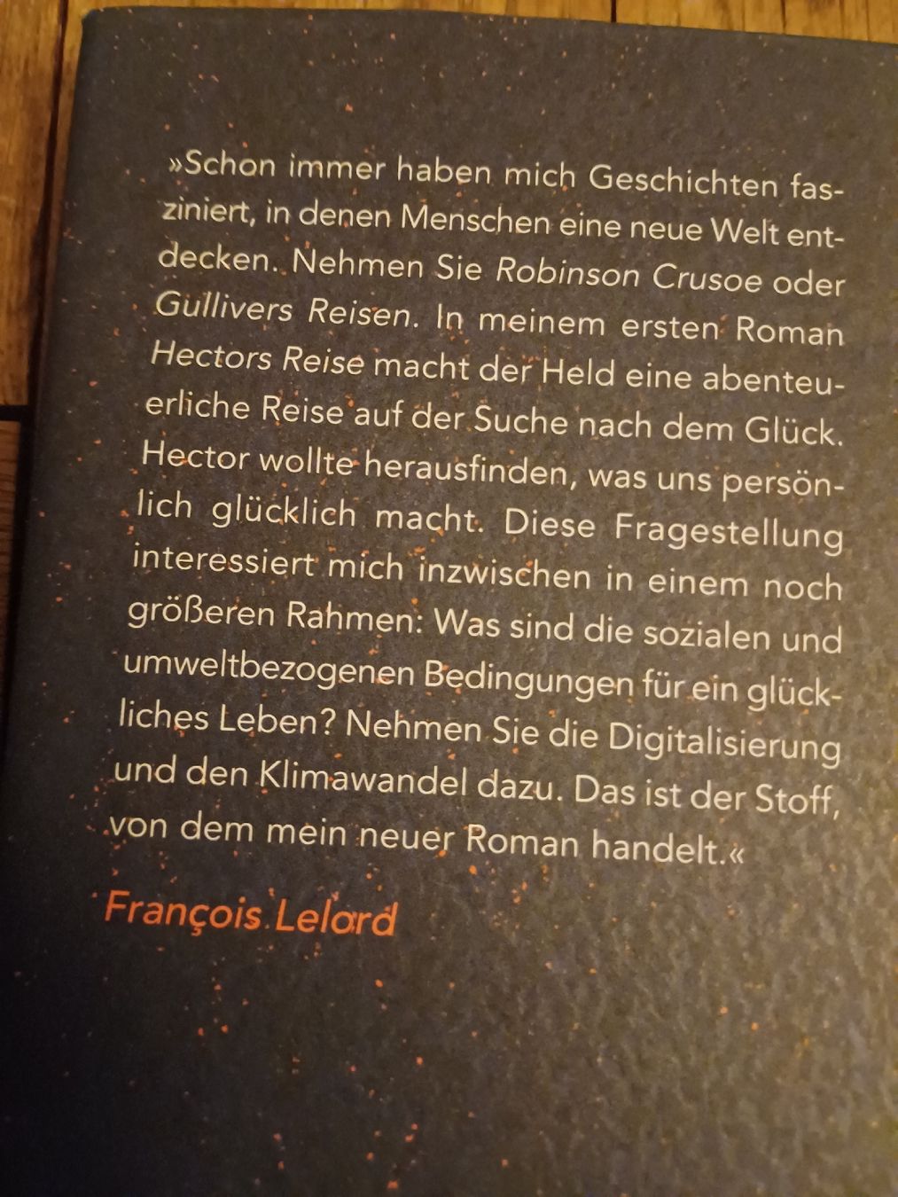 Libri: Francois Lelord: Es war einmal ein blauer Planet   gebunden – Nuovo (secondo la descrizione) da Bern venduto da rikivip 2