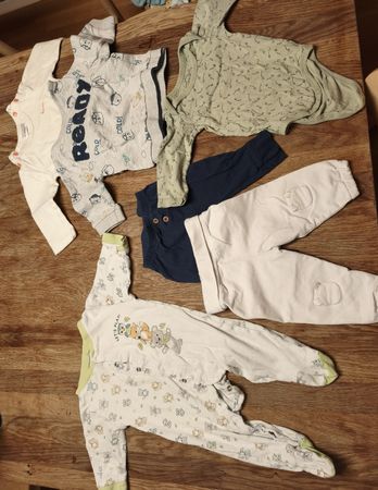 Baby Kleider Set Grösse 62 aus Baumwolle guter Zustand