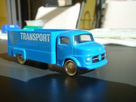 Lego Mercedes 310 Lastwagen Transport blau 60er Jahre cool
