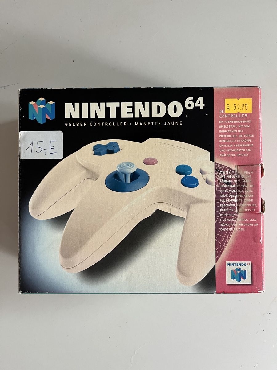 Manettes: N64 Controller in gelb und in OVP – D'occasion à Baden par tob_t8gw 1