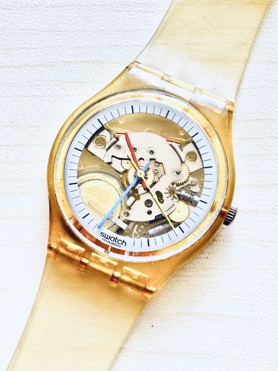 Swatch Uhren: Swatch Uhr Jelly Fish – Gebraucht aus Grenchen von chththl