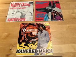 MANFRED MANN Singles Sammlung 7" Mighty quinn