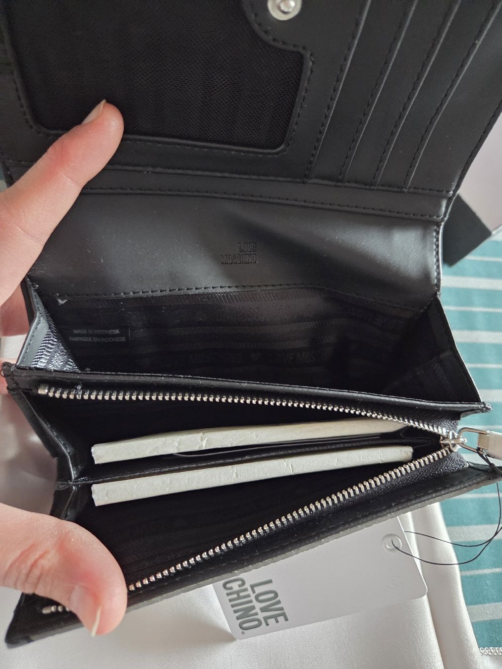 Moschino Portamonete: Original Moschino Porte-Monnaie Neu – Nuovo e nell'imballaggio originale da jona venduto da ricrac10 3