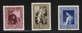 Liechtenstein 1952, Gemäldeserie II **