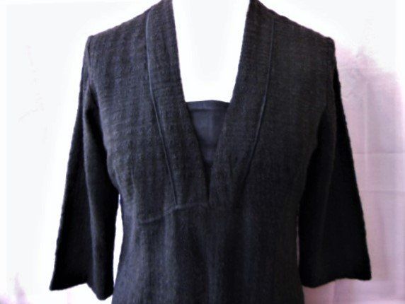 Kleider: Gr. 38 STEILMANN Kleid  grau schwarz s. Masse – Gebraucht aus Basel von FRAU.ZAUBER.MOND 4