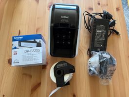 Brother QL-810Wc WLAN Labeldrucker mit zusätzlichen DK Rolle