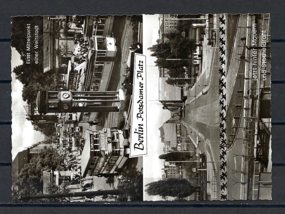 Ansichtskarten: Postkarte Berlin - Potsdamer Platz - 1954 – Gebraucht aus Bronschhofen von Imsr