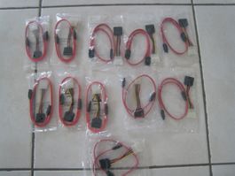 ***** Câble SATA + 4Pin Molex Power Adapt