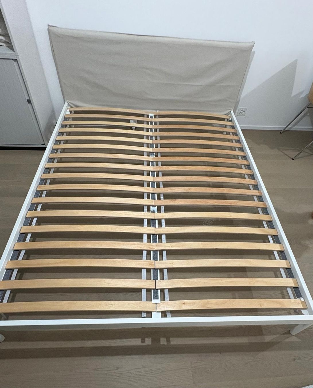 Ikea Sommiers: Bed frame with slatted base 160x200 cm white used – Neuf (Voir description) à Zürich par dha_t9vq