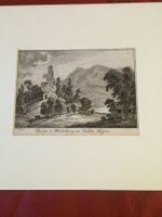 RUINEN VON HABSBURG IM CANTON LUZERN1803
