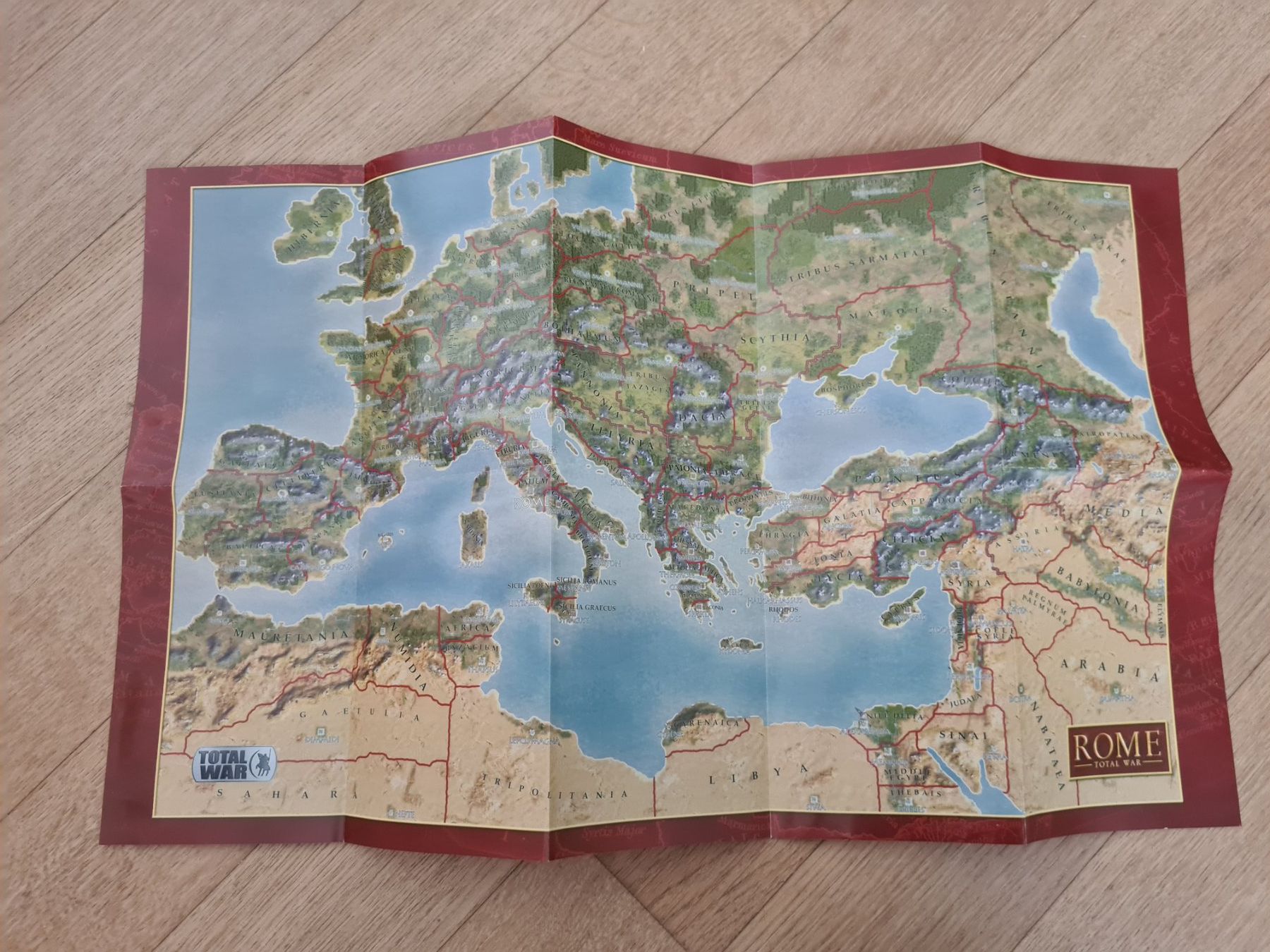 Spiele: Rome Total War (German) (3 CD) + Map - PC – Gebraucht aus Carouge GE von Gasco 3