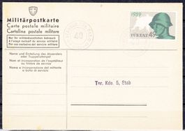 Militärpostkarte 2.Wk Mit Soldatenmarke Mit Abar Ohne Wappen