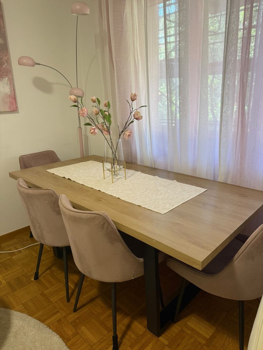 Tische: Extendable Dining Table Oak Look 200cm x 100cm – Gebraucht aus Lausanne von musk-77 2
