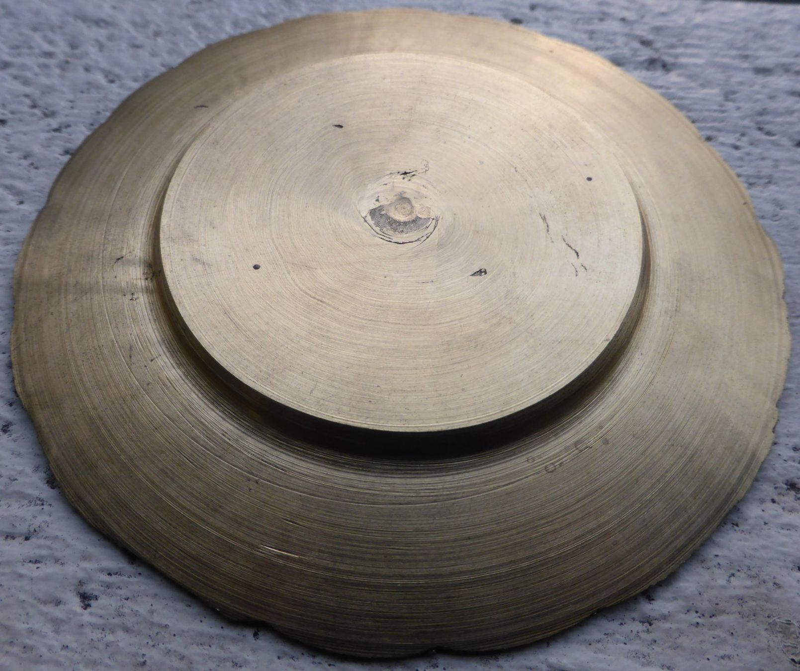 Piatti: EINZIGARTIGER-MEXIKANISCHER -AZTEKEN -TELLER-11,5 CM-MESSING – Usato da Zürich venduto da tritonis 9
