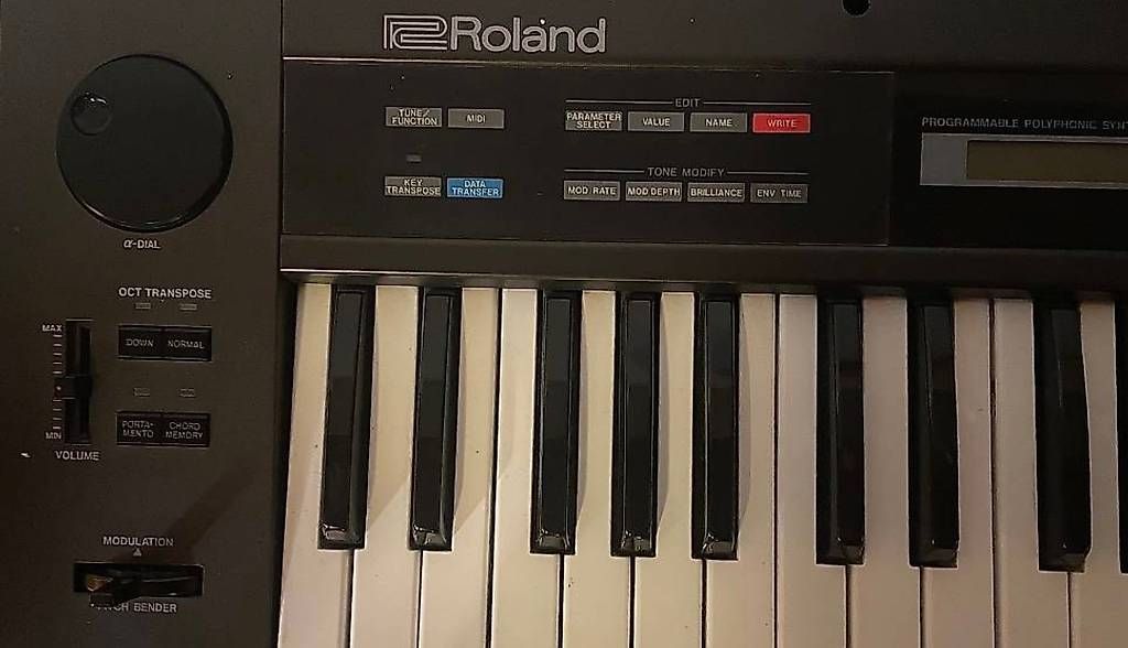 Strumenti musicali: Authentique synthé 80s Roland Alpha Juno 2! – Usato da Bulle venduto da Julienv 1