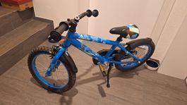 Starlite Kinderfahrrad 16 Zoll, blau, für den Sommer top!