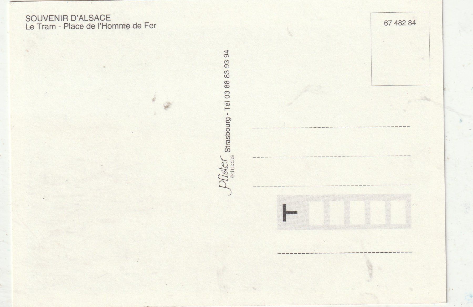 Cartoline postali: Bahn Strassburg – Usato da Lumbrein venduto da made02 1