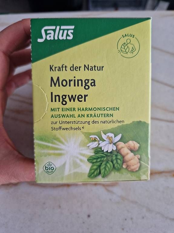 Cibi & Specialità: 6x Salus Bio Moringa Ingwer Tee 15 Filterbeutel  Ungeöffnet – Usato da Wallisellen venduto da GCR01 4