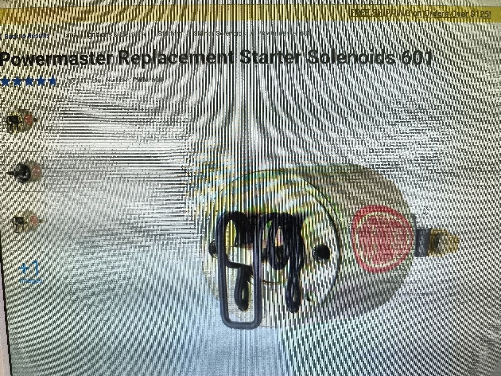 Alle Autoersatzteile: PowerMaster 601 Starter Solenoid for Hitachi – Neu und originalverpackt aus Oberwil b. Zug von Gto469 3