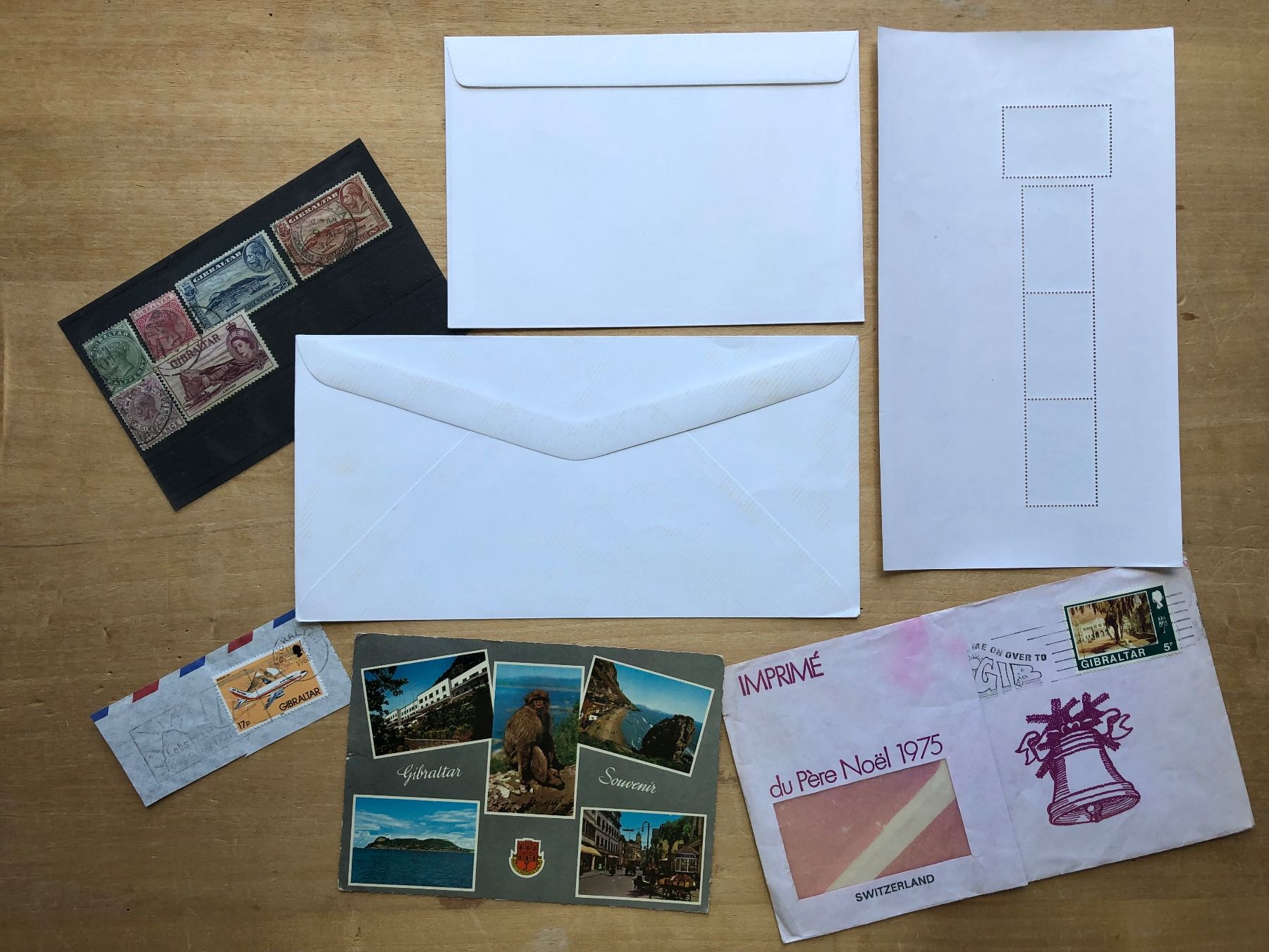 Tutti i francobolli: GIBRALTAR (bloc, 2 FDC...) – Usato da Neuchâtel venduto da Atahuallpa 1