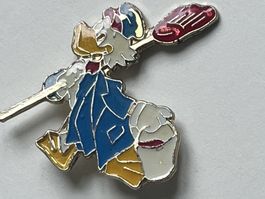 Pin Disney Donald Duck mit Besen