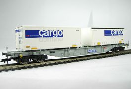 Fleischmann 5241K SBB Cargo Container-Tragwagen Cargo Domino