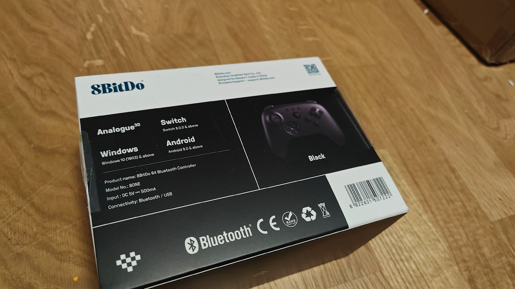 8BitDO Controller: Neuwertiger 8BitDo 64 Bluetooth Controller für Retro-Spiele – Nuovo (secondo la descrizione) da Gümligen venduto da JohnnyOnyx 2