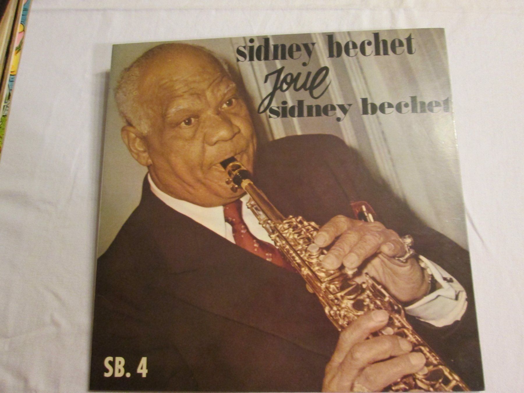 Dischi in vinile: Disque Vinyle Sidney Bechet SB.4 - collection 33 T/s – Usato da la Chaux-de-Fonds venduto da Lampe