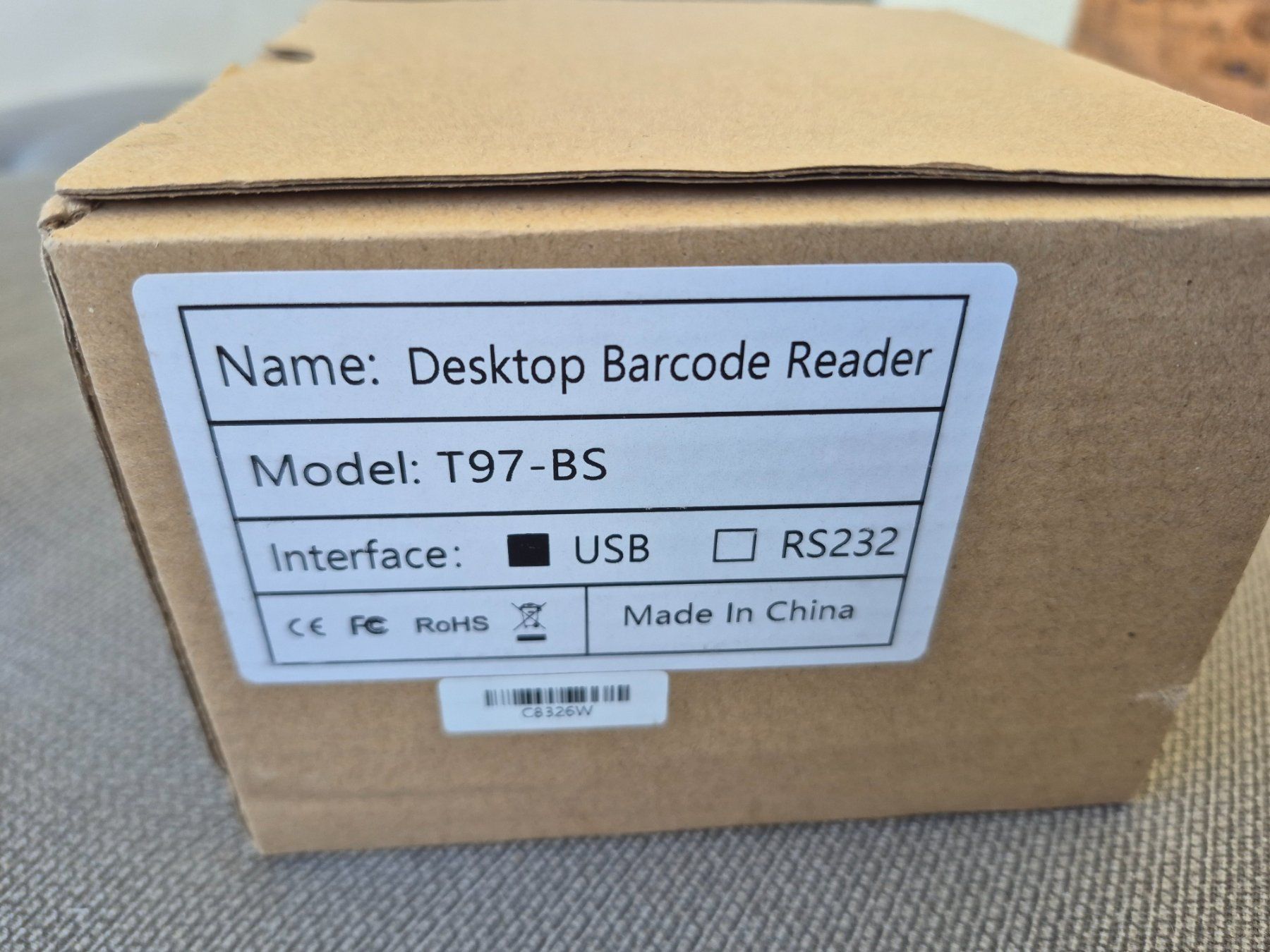 Scanner: Desktop Barcode Reader T97-BS USB neu – Nuovo e nell'imballaggio originale da Romanshorn venduto da sch_8zdv