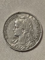 Alte 25 Centimes Münze Frankreich, Jahrgang 1904 selten