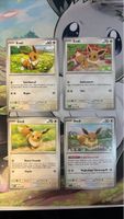 4 Pokemon Karten Evoli Set neuwertiger Zustand 🇩🇪 