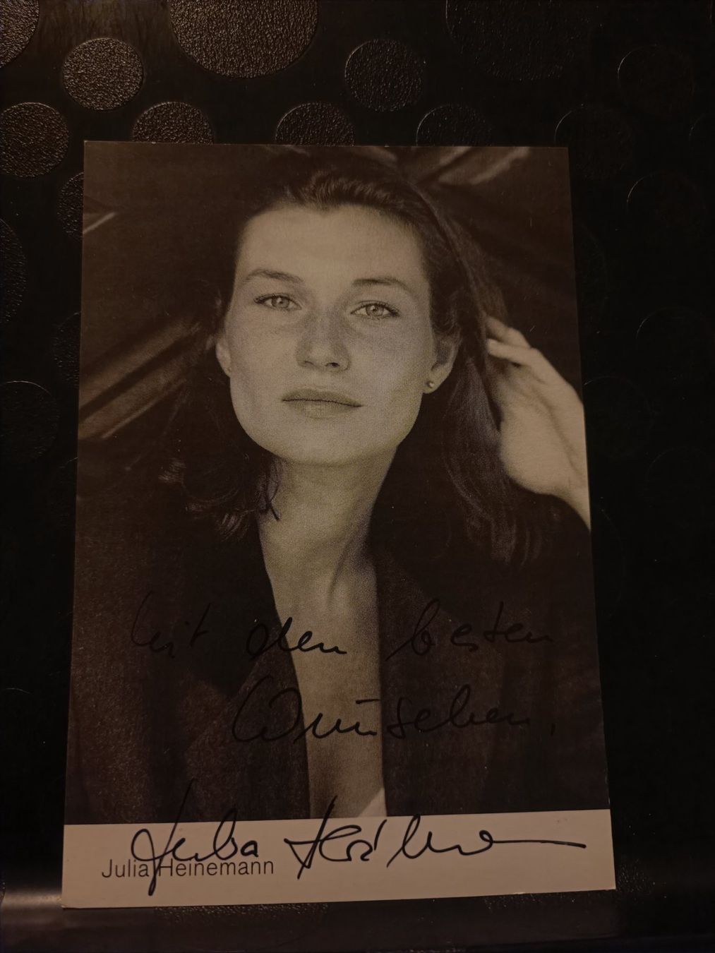 Autografi: Julia Heinemann - handsigniert – Usato da Menziken venduto da Artographs