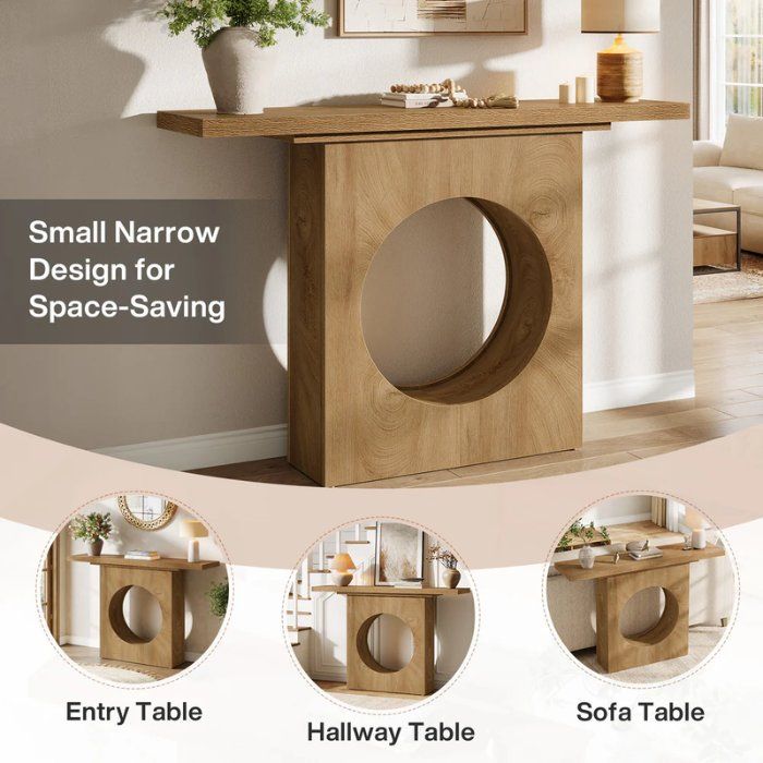 Tavoli: Konsolentisch 105cm Modern Rund Design – Nuovo e nell'imballaggio originale da Gretzenbach venduto da Genfi-Shop 7