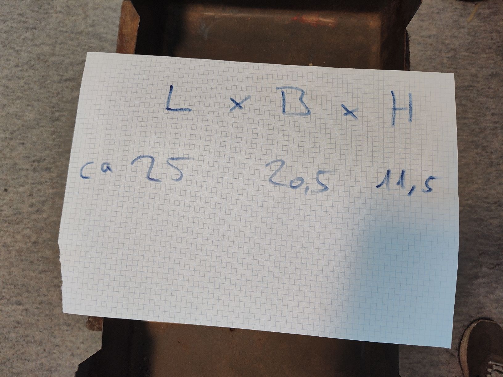Transportkisten: Metall-Box umfunktioniert "Gfeller" – Gebraucht aus Bubikon von Adi_verkauft 3