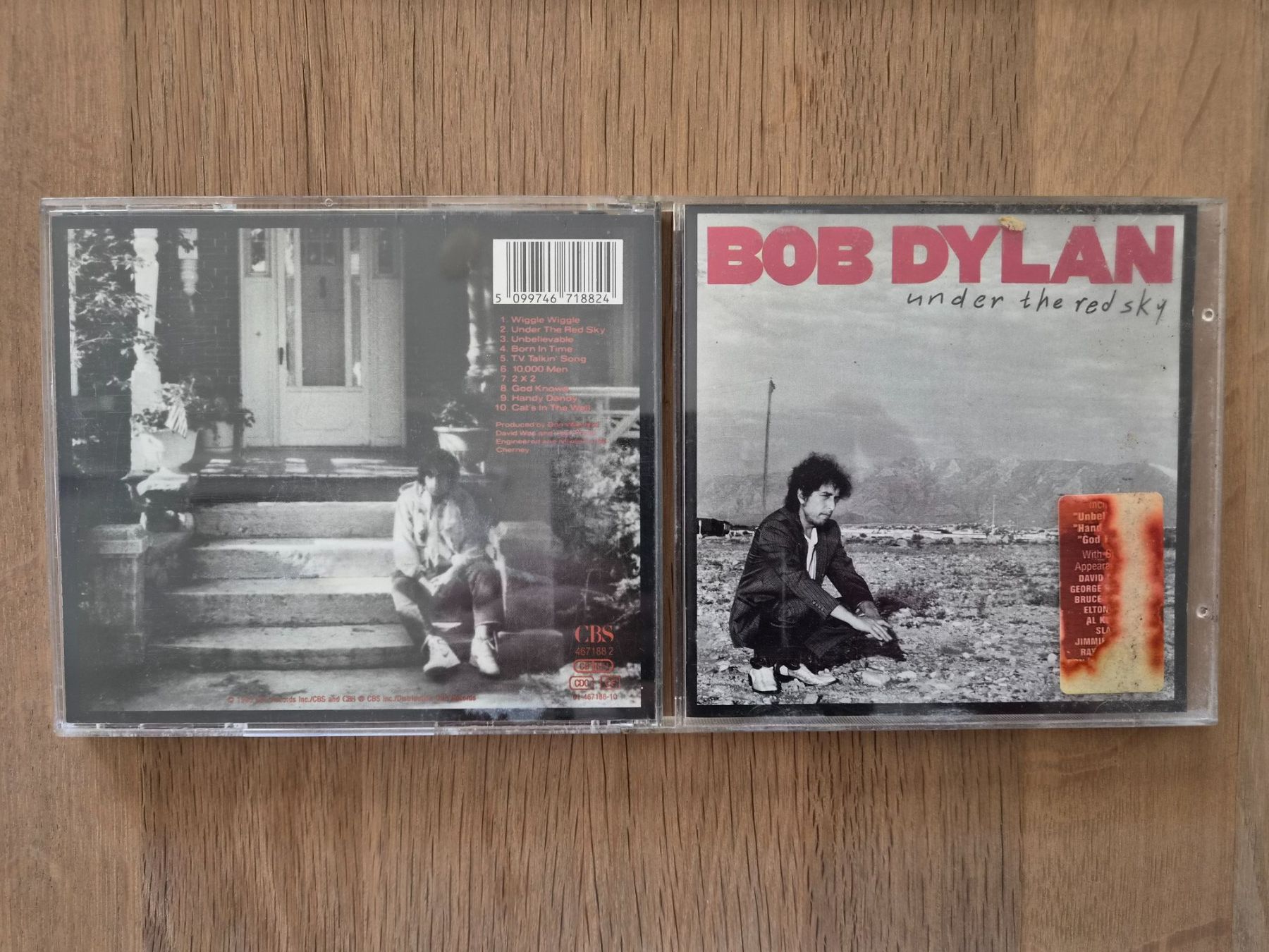 CDs: CD Bob Dylan - Under The Red Sky, 1990 – D'occasion à Nebikon par Harley-Davidson01