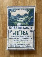 alte Landkarte Nordwestschweiz BS/BL Teile von JU, SO und AG