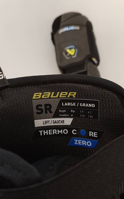 Protezioni & Imbottiture: Gomitiere BAUER Supreme Mach SR - Large – Usato da Castione venduto da sposavec 3