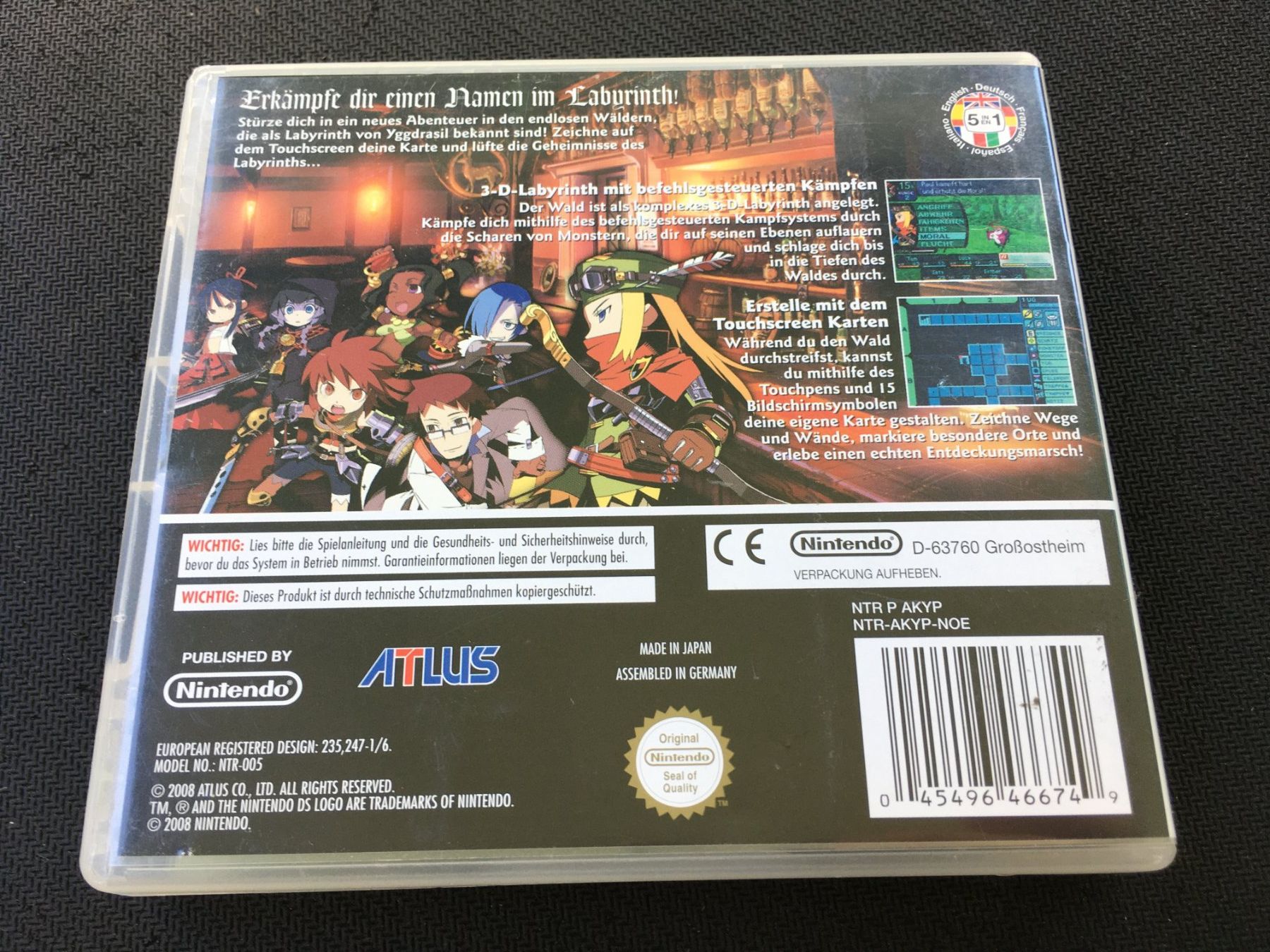 Nintendo Spiele: Etrian Odyssey - Nintendo DS – Gebraucht aus St.Gallen von sjosjo 1