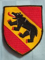 Vintage Badge Wappen Kanton Bern ST. GALLER STICKEREI