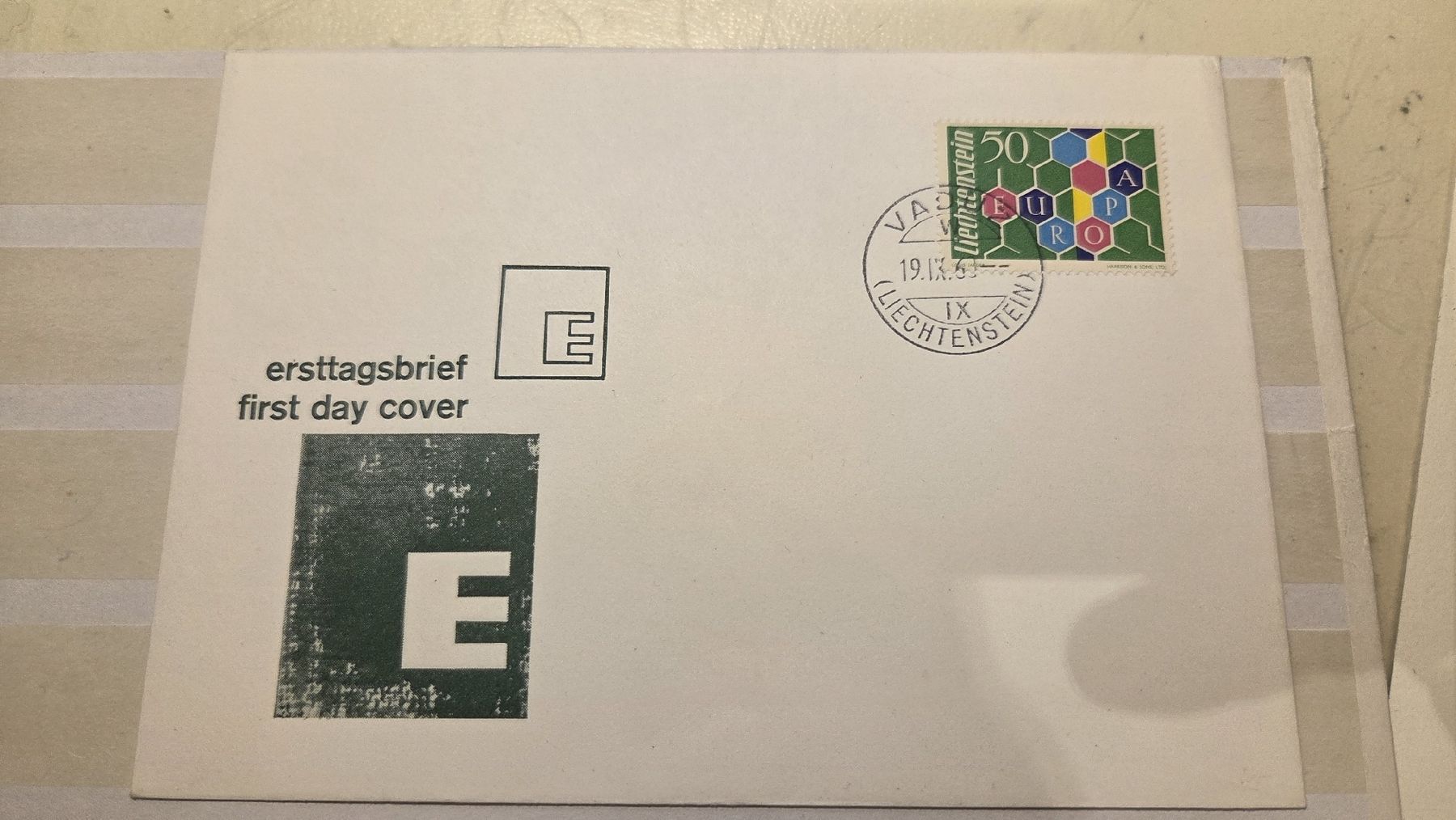 Tutti i francobolli: 1960 FDC Europa Wabe – Usato da Arni AG venduto da Moth68