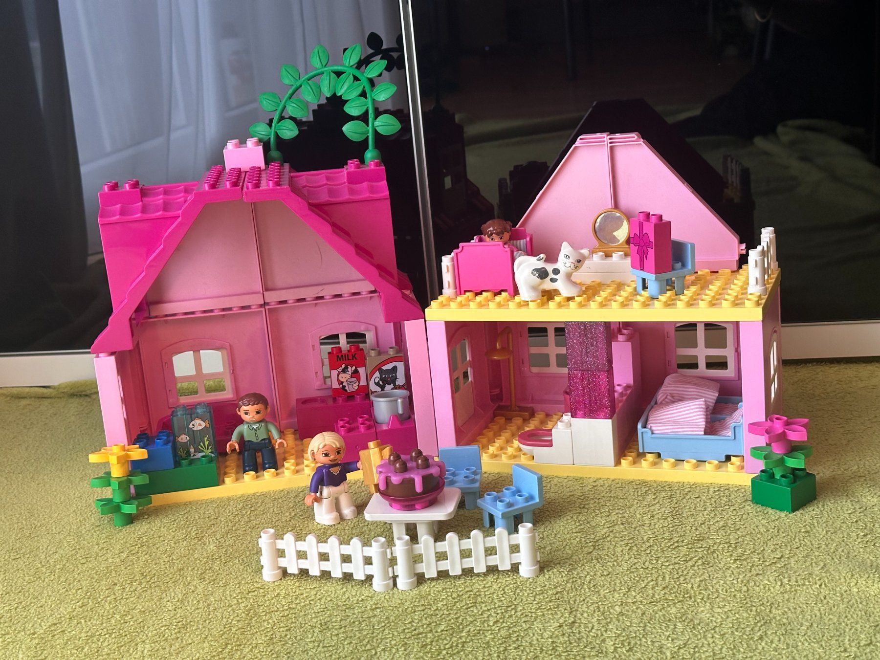 Lego Giocattoli: Lego Duplo Wohnhaus, Basis Set Nr. 4966 – Usato da Henggart venduto da ThePfi 1