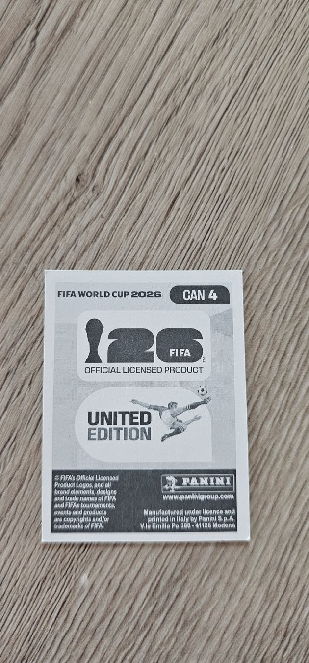 Panini Cartes à collectionner: Fifa World Cup Panini CAN 4 – Neuf avec emballage d'origine à Biel VS par volcom8702 1