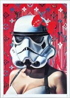 Death NYC Ltd Ed Pop Art Druck " Star Wars Warrior