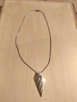Collana da donna in acciaio bianco