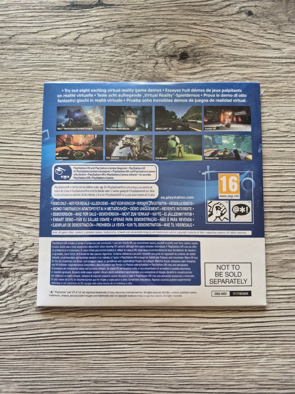 Sony Giochi: Playstation VR Demo Disc PS4 neuf – Nuovo e nell'imballaggio originale da St-Aubin-Sauges venduto da val_xz9c 1