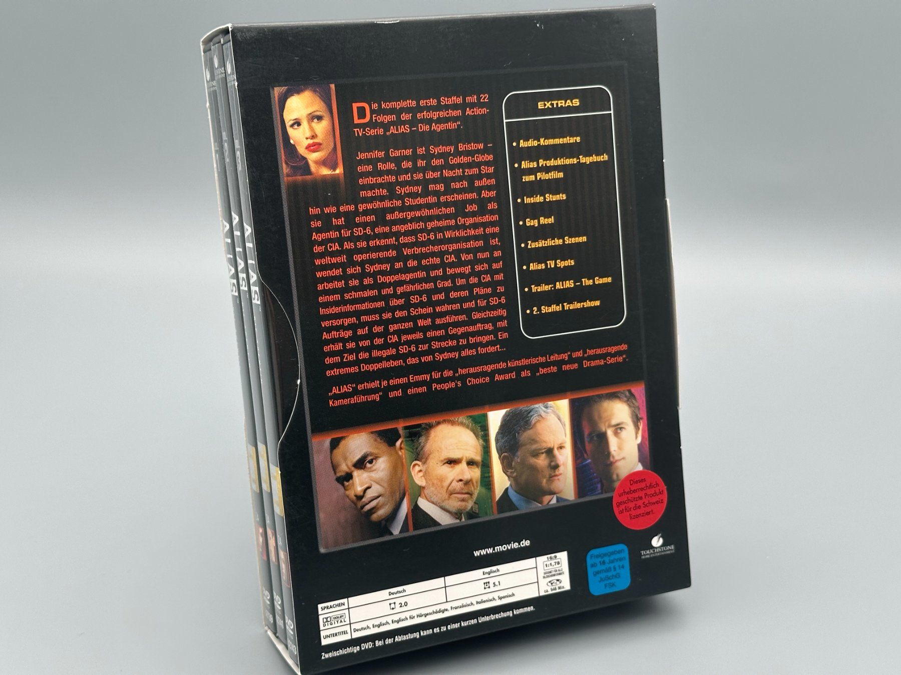 Tutti i DVDs: Alias - die Agentin Staffel 1 DVD – Usato da Schlieren venduto da selected_goods 1